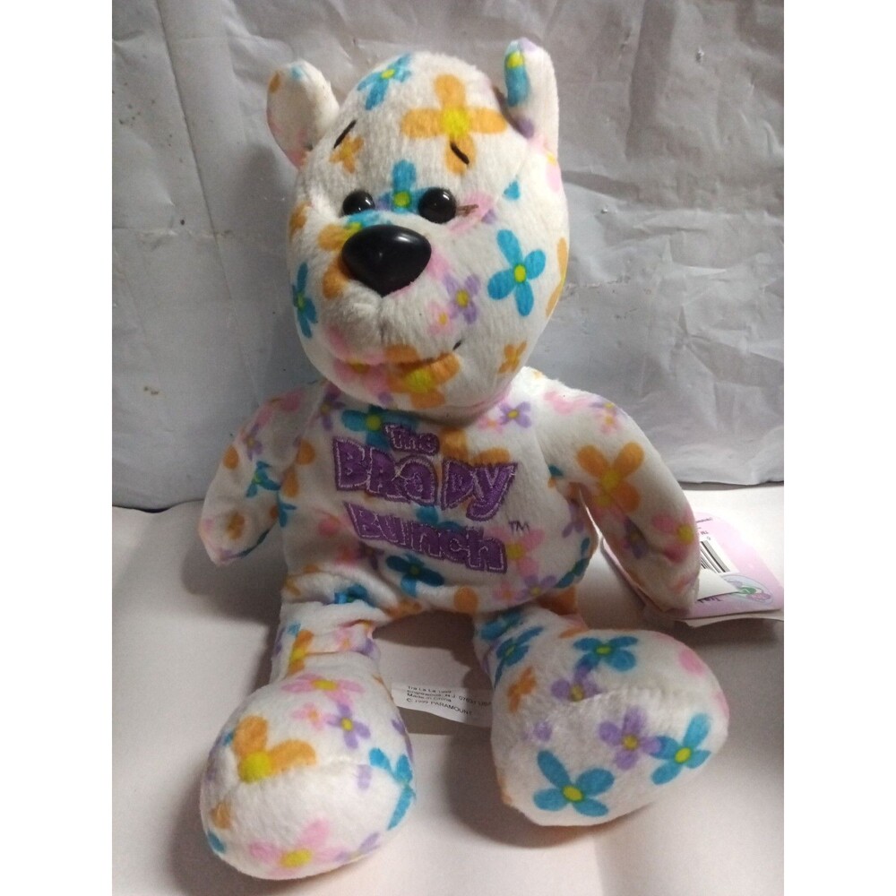 1999 Vintage TV Tune Bears 7" The Brady Bunch Sherwood Bear - Not Working